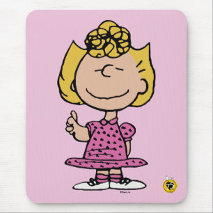 Peanuts Sally Super Lächeln Mousepad