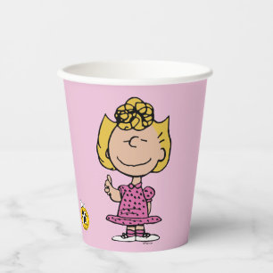 Peanuts   Sally Super Lächeln Pappbecher