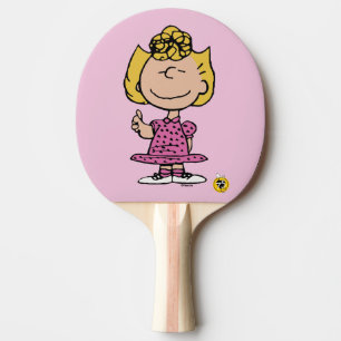 Peanuts Sally Super Lächeln Tischtennis Schläger