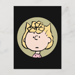 Peanuts   Sallys Gesichter Postkarte