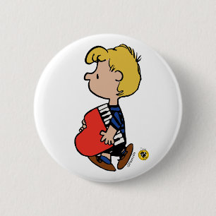 Peanuts Schroeders Reiseklavier Button