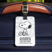 PEANUTS | Snoopie auf Schwarz-weißen Comicen