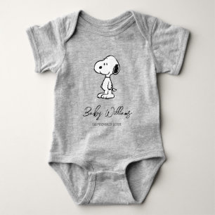 Peanuts Snoopy   Bald kommt das Baby Baby Strampler