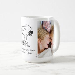 PEANUTS   Snoopy - Bestes Opa-je-Foto Kaffeetasse