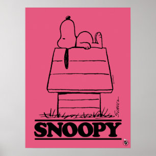 Peanuts Snoopy Das Geheimnis des Lebens Poster