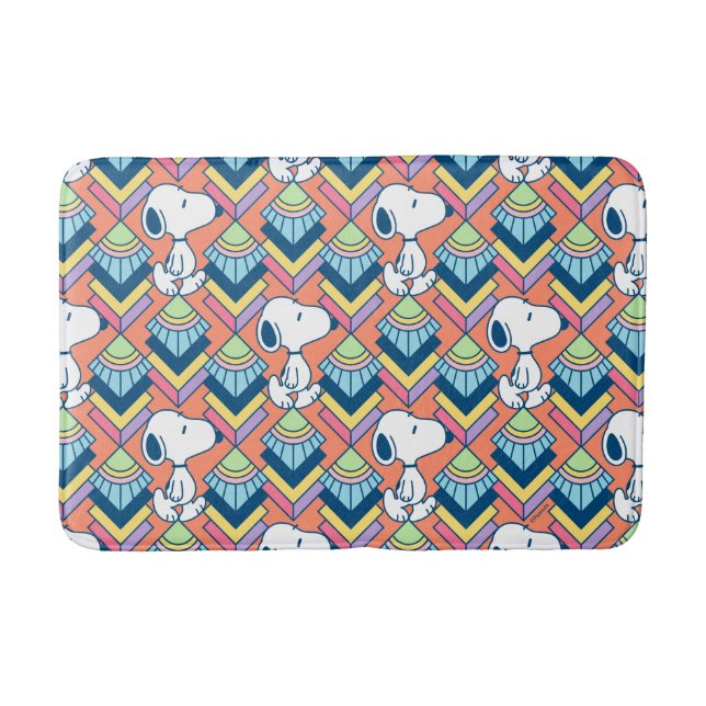 Peanuts | Snoopy Deco Dreams Muster Badematte (Vorderseite)