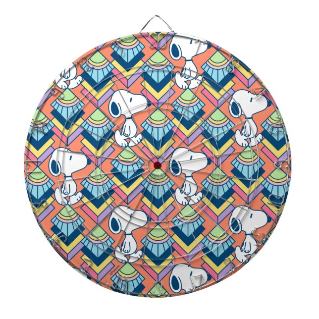 Peanuts | Snoopy Deco Dreams Muster Dartscheibe (vorne)