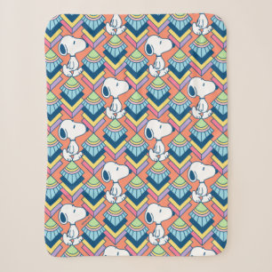 Peanuts Snoopy Deco Dreams Muster Sherpadecke