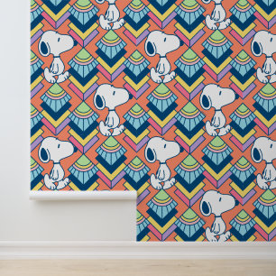 Peanuts Snoopy Deco Träume Muster Tapete