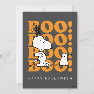 Peanuts   Snoopy & die Spukgestalten Feiertagskarte