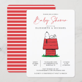 Peanuts Snoopy Dog House - Einladung zur Kinderdus