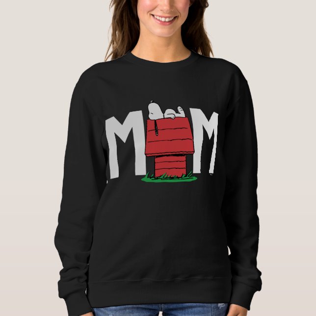 Peanuts Snoopy Dog House | Ich bin die Mama Sweatshirt (Vorderseite)