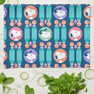 Peanuts   Snoopy Dunkelblau Deco Dreams Muster Geschirrtuch