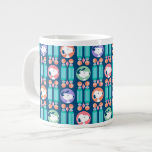 Peanuts Snoopy Dunkelblau Deco Dreams Muster Jumbo-Tasse