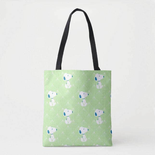 Peanuts | Snoopy Green Deco Dreams Muster (Vorderseite)