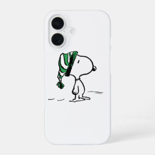 Peanuts   Snoopy Grüne Schneemütze iPhone 16 Hülle