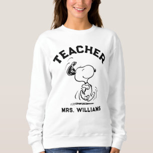 Peanuts Snoopy Happy Dance Teacher Sweatshirt