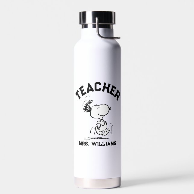 Peanuts | Snoopy Happy Dance Teacher Trinkflasche (Links)