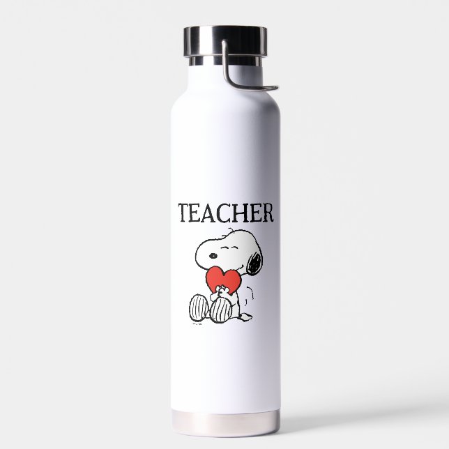 Peanuts | Snoopy Heart Hug Teacher Trinkflasche (Links)