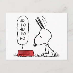 Peanuts   Snoopy Ho Ho Ho Foodschüssel Feiertagspostkarte