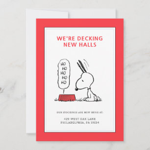 Peanuts   Snoopy Ho Ho Ho Futterschüssel Feiertagskarte