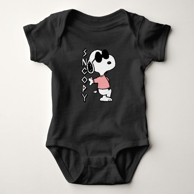Peanuts Snoopy Joe Cool Baby Strampler (Vorderseite)