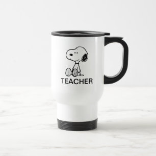 PEANUTS   Snoopy Lehrer Reisebecher