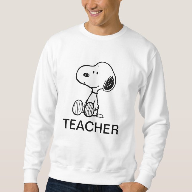 PEANUTS | Snoopy Lehrer Sweatshirt (Vorderseite)