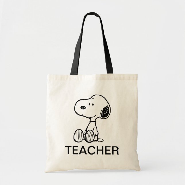 PEANUTS | Snoopy Lehrer Tragetasche (Vorne)