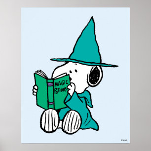 Peanuts Snoopy Magische Tränke Halloween Poster