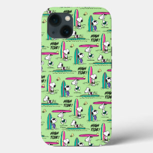 Peanuts Snoopy Ocean High Tide Muster iPhone 13 Hülle