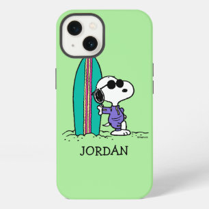 Peanuts Snoopy Ocean Hochwasser Namen hinzufüg iPhone 13 Hülle
