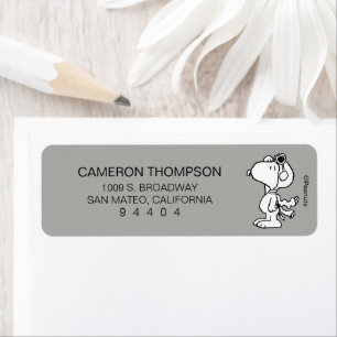 Peanuts   Snoopy the Flying Ace BW