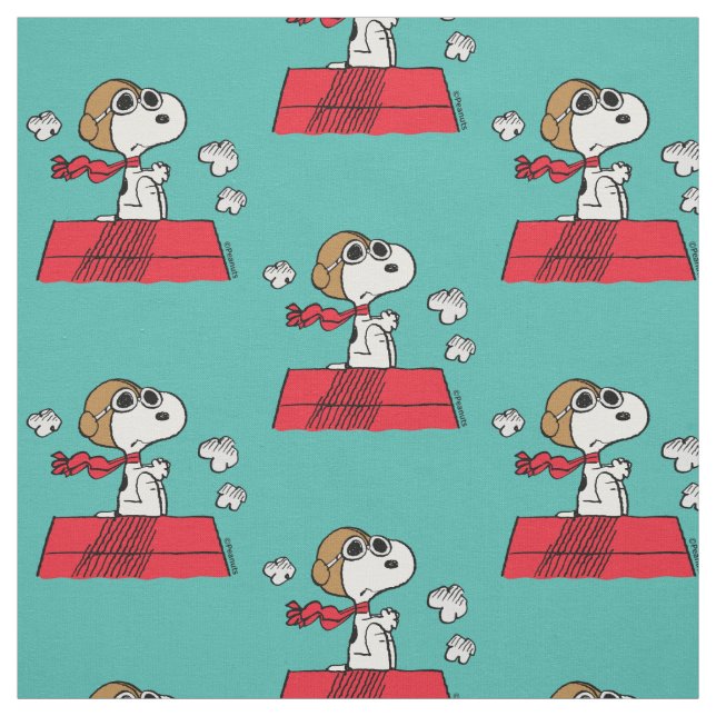 Peanuts | Snoopy the Flying Ace Stoff (Muster)