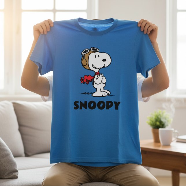 Peanuts | Snoopy The Flying Ace Tri-Blend Shirt (Von Creator hochgeladen)