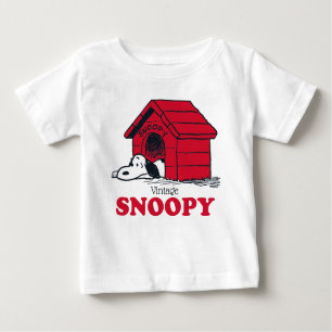 PEANUTS   Snoopy Then & Now Baby T-shirt