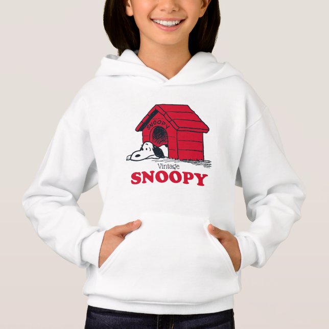 PEANUTS | Snoopy Then & Now Hoodie (Vorderseite)