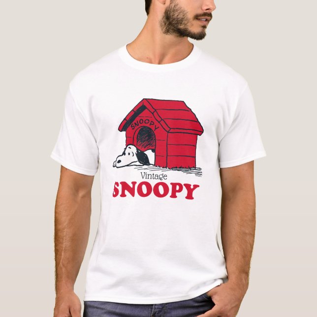 PEANUTS | Snoopy Then & Now T-Shirt (Vorderseite)
