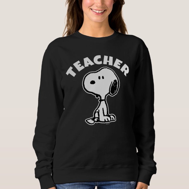 Peanuts | Snoopy Turns Teacher Sweatshirt (Vorderseite)