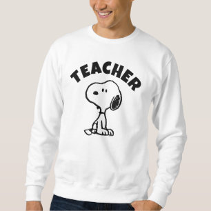 Peanuts   Snoopy Turns Teacher Sweatshirt