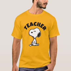 Peanuts Snoopy Turns Teacher T-Shirt