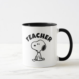 Peanuts   Snoopy Turns Teacher Tasse
