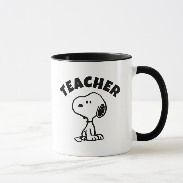 Peanuts | Snoopy Turns Teacher Tasse (Rechts)