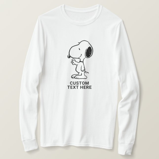 Peanuts | Snoopy winkt T-Shirt (Design vorne)