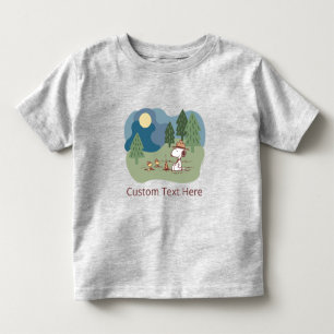 Peanuts Snoopy & Woodstock Campingplatz Kleinkind T-shirt