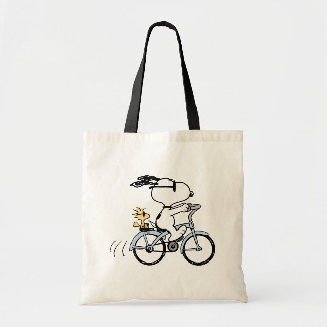 Peanuts | Snoopy & Woodstock Fahrrad Tragetasche (Vorne)