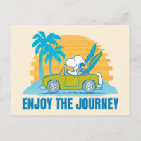 Peanuts | Snoopy & Woodstock genießen die Reise