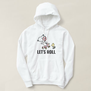 PEANUTS   Snoopy & Woodstock   Lasst uns fortfahre Hoodie