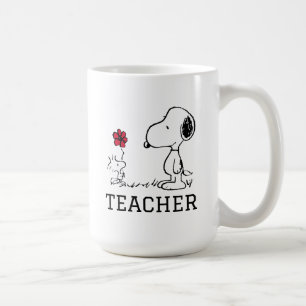 PEANUTS   Snoopy & Woodstock Lehrer Kaffeetasse