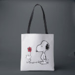 Peanuts | Snoopy & Woodstock Red & Black<br><div class="desc">Bring the timeless charm and heartfelt friendship of Peanuts' Snoopy and Woodstock into your life with this delightful collection, featuring their iconic red flower moment. This classic illustration captures Woodstock sweetly presenting a flower to his best pal, making every item in this collection a pure joy to own or gift!...</div>